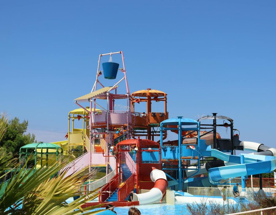 Family-friendly resort with exciting water park and kids pool
