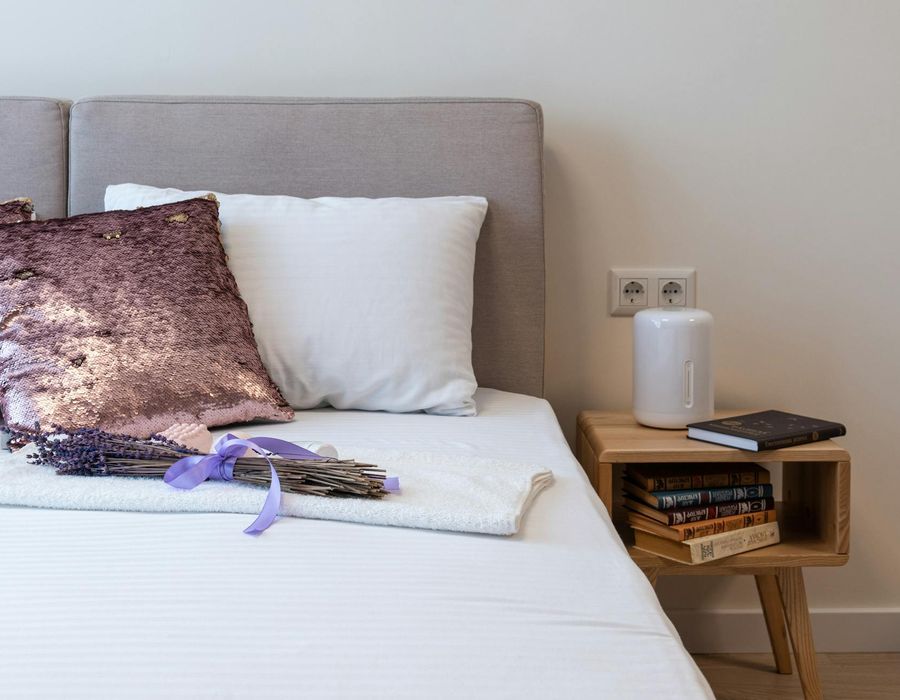 Romantic boutique hotel featuring elegant bedroom design